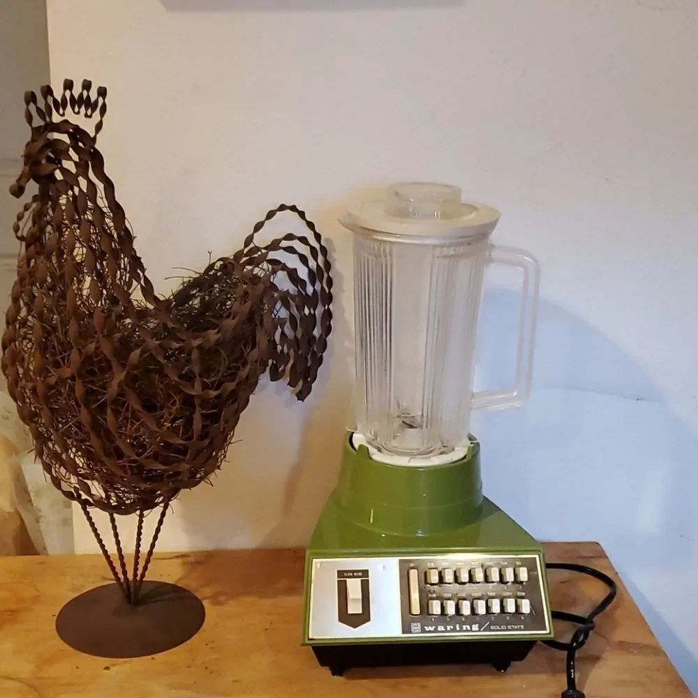 Vtg. 1960'S Waring Solid State Blender Green